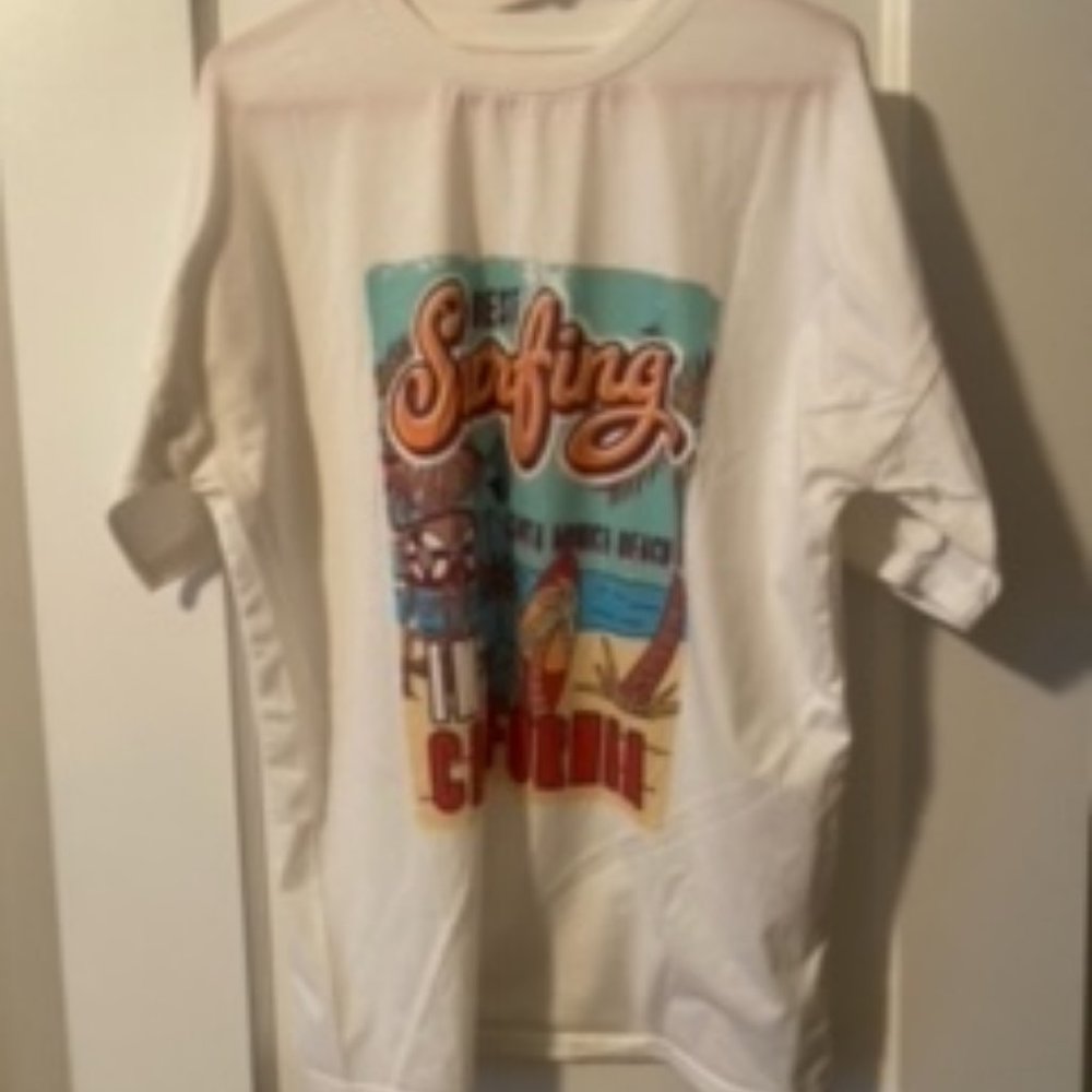 Oversized surf tee